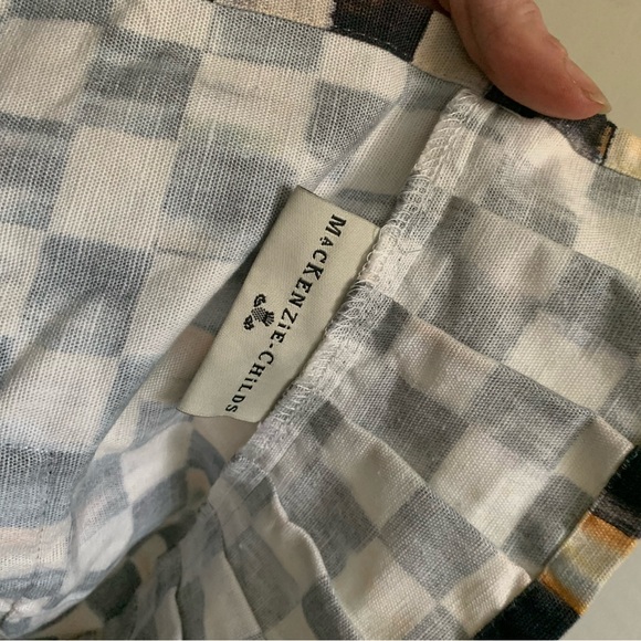 McKenzie Child’s Courtly Check Bistro Apron - Picture 5 of 6